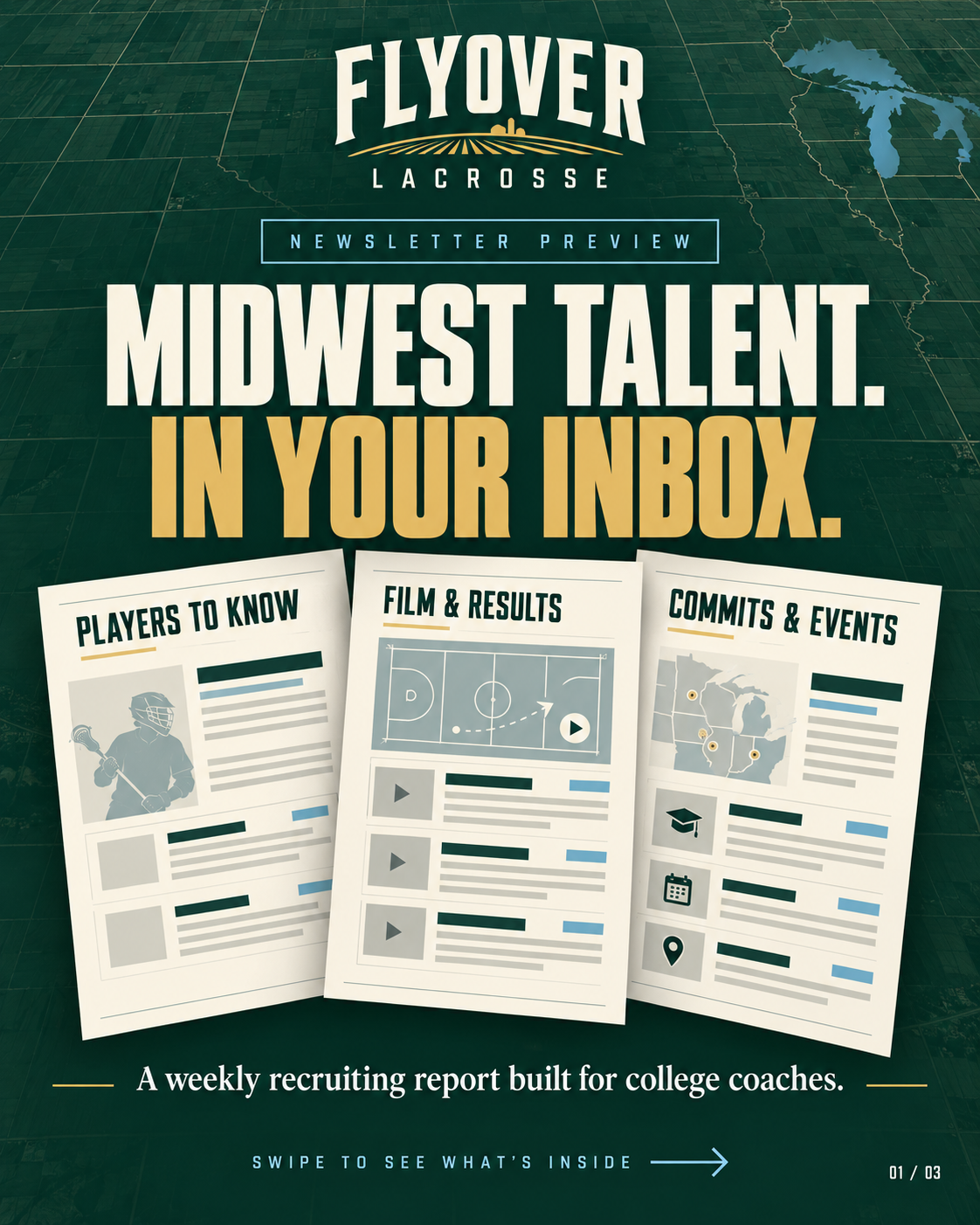 Preview of the Flyover Lacrosse weekly newsletter